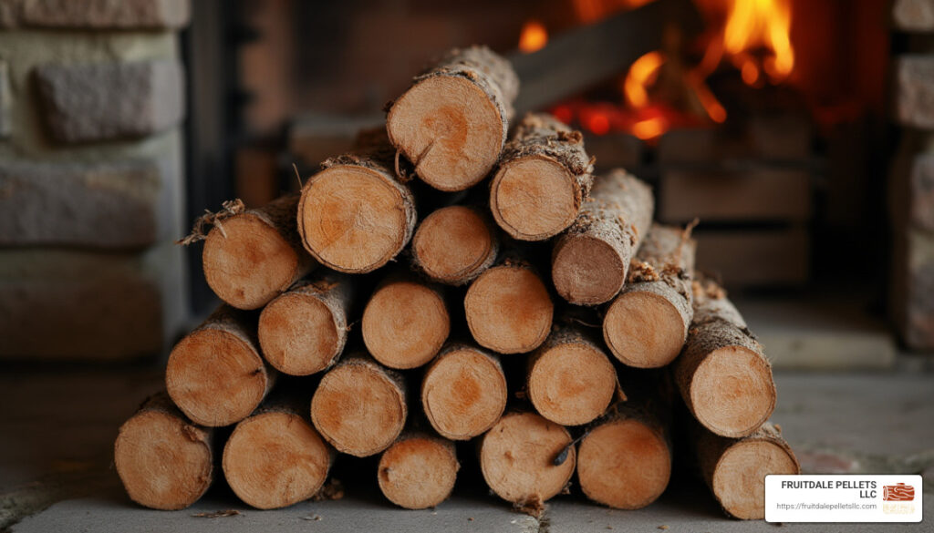 bulk heat logs