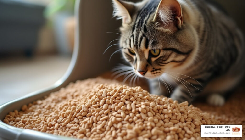 cheapest wood pellet cat litter uk