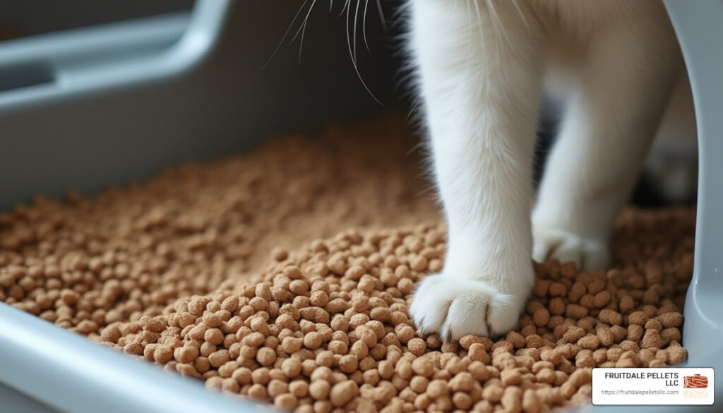 wood pellets cat litter uk